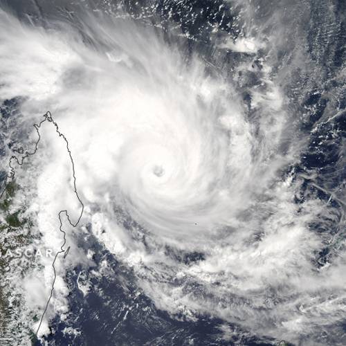 Tropical Cyclone Enawo – Picture courtesy of NASA