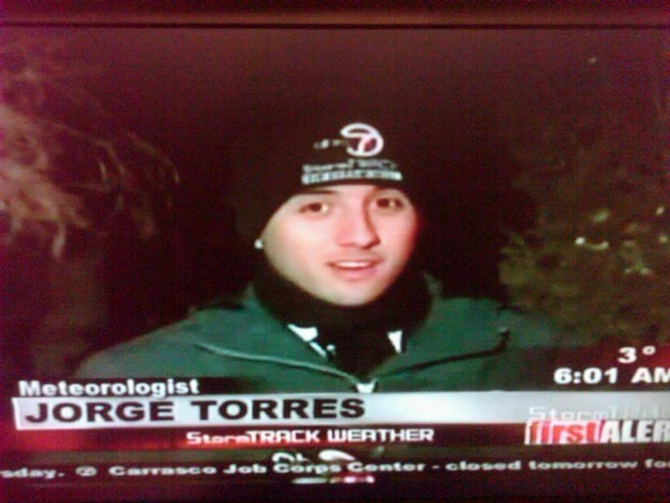 One of my live hits outside of KVIA-TV studios in El Paso, Texas during the February Freeze…