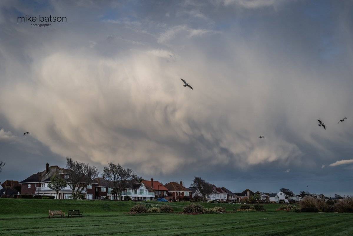 3rd Place Awesome clouds before the rain set in over Thorpe Bay Mike Batson @mikebatson5d