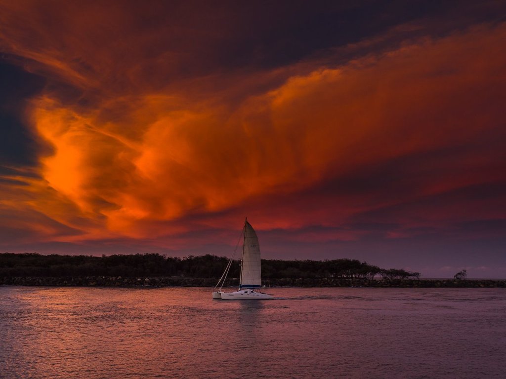 Sailing_into_the_red_._Southport_-_Australia_by_Glen_Anderson_Gleno_1024x1024
