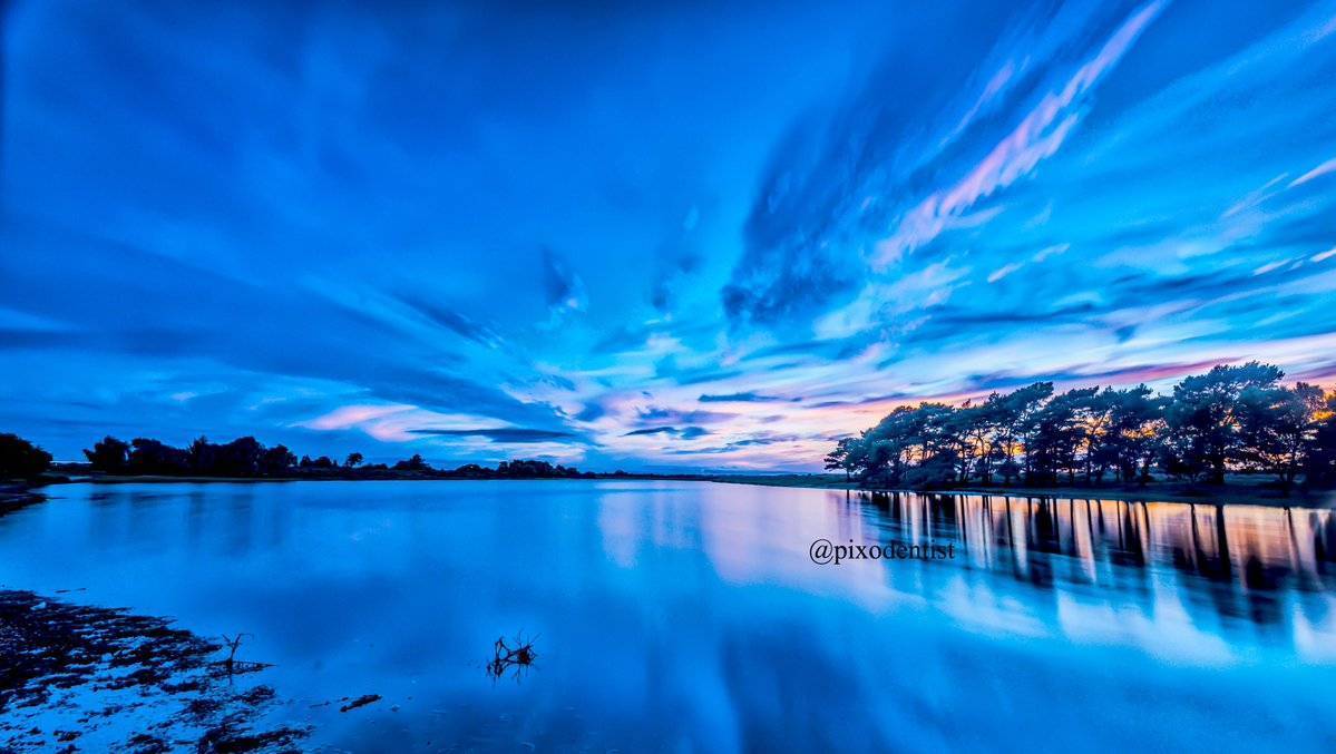 1st Place Atul M K @pixodentist BlueHour at Hatchet pond, New Forest