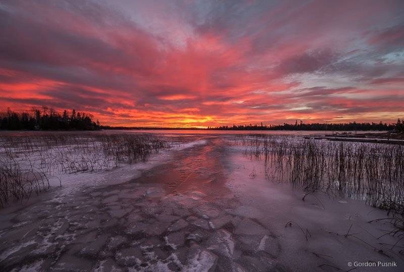 Fire and Ice - N.W. Ontario, Canada