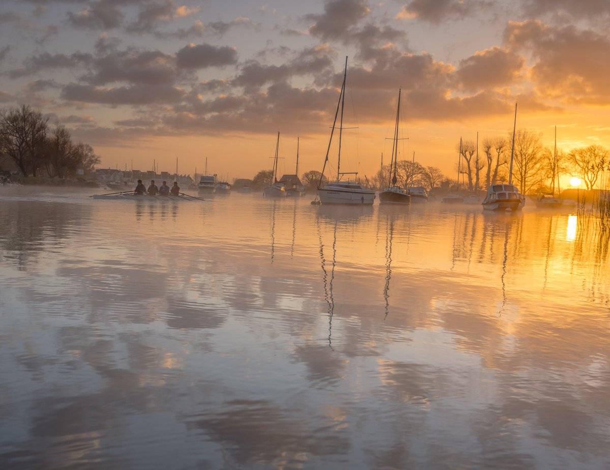 1st place Image taken in slight mist at sunrise in Christchurch Dorset uk by steven hogan @Steve_Hogan_