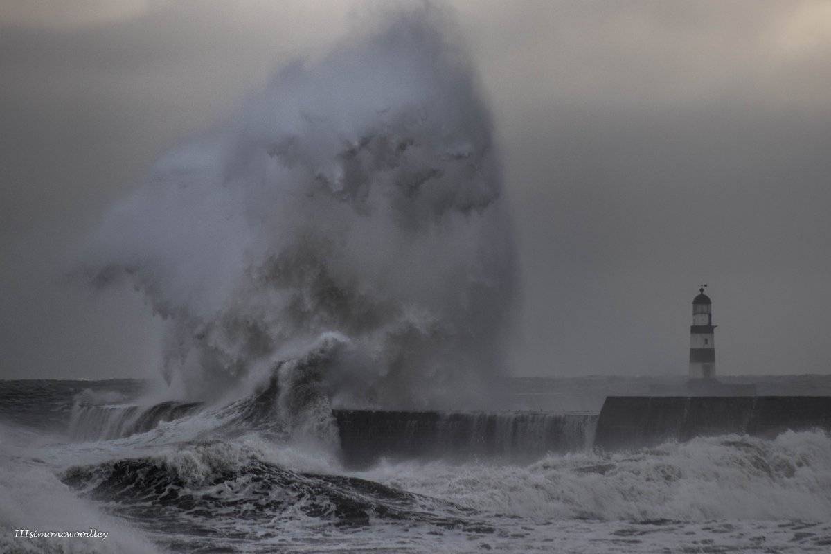 1st Place simon c woodley @simoncwoodley Monster Wave Seaham Harbour in County Durham