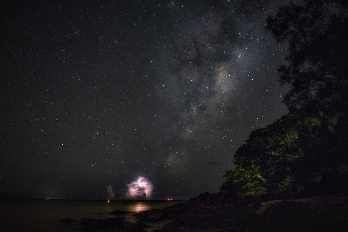 1st Place Wes Schulstad @Alienshores52 Sky Fire and Star Cities - Orion Beach, Jervis Bay NSW 22 April 2017