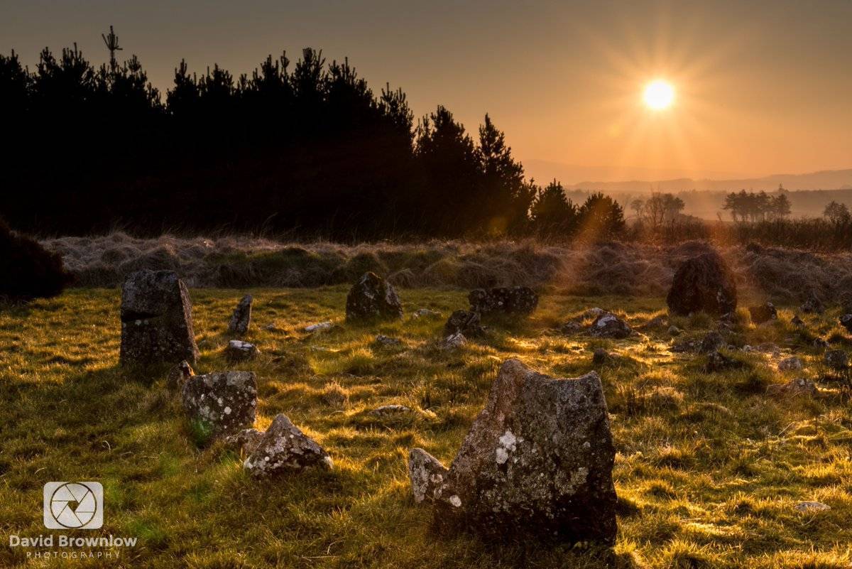 2nd Place David Brownlow @DBdigitalimages Beaghmore Stone Circles, located between Cookstown and the Sperrin Mountains in County Tyrone, Northern Ireland