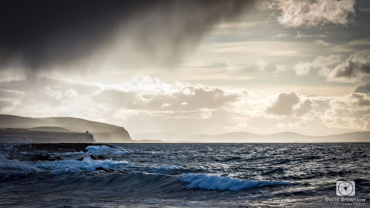2nd Place David Brownlow @DBdigitalimages It's been a day of dramatic weather conditions here in Ireland, with wind and rain on the north coast