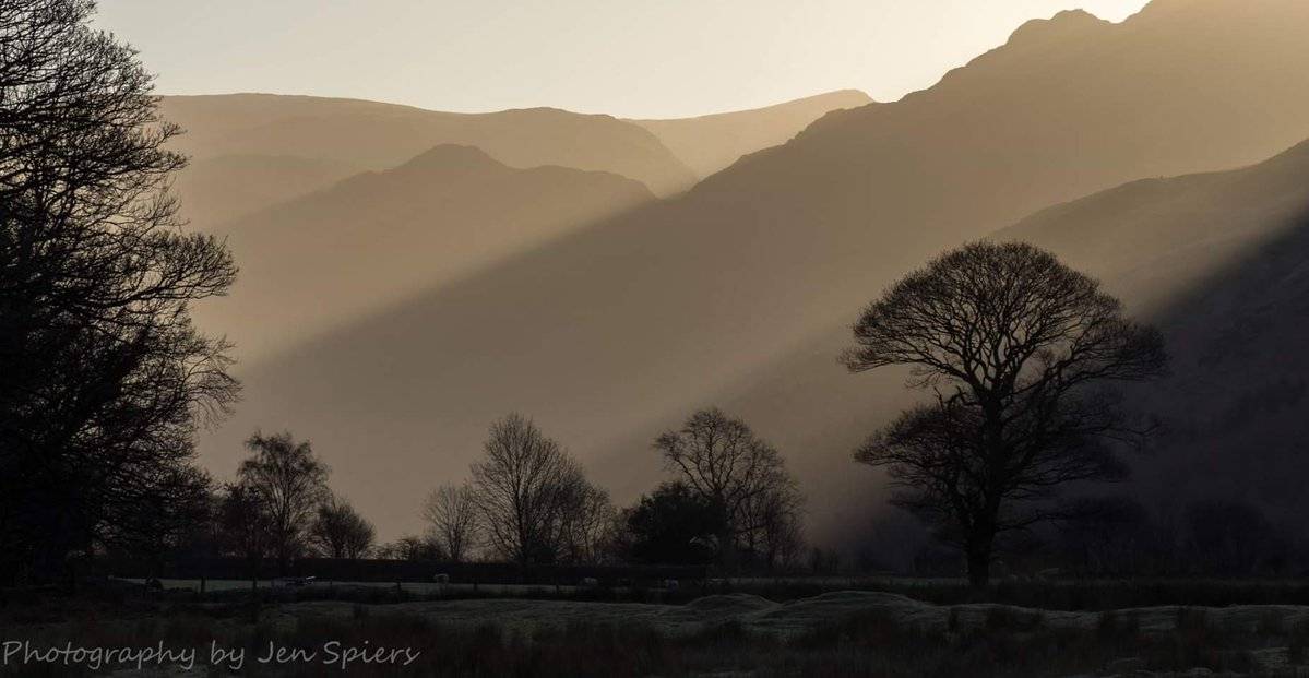 Taken from the shore of Crummock Water, Lake District NP, looking towards Buttermere, on 2.1.17