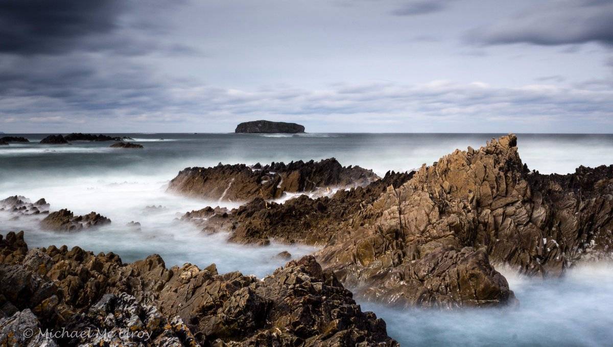 2nd Place Michael Mc Elroy @M_McElroy Jagged Little Rocks - Isle of Doagh, Co Donegal, Ireland