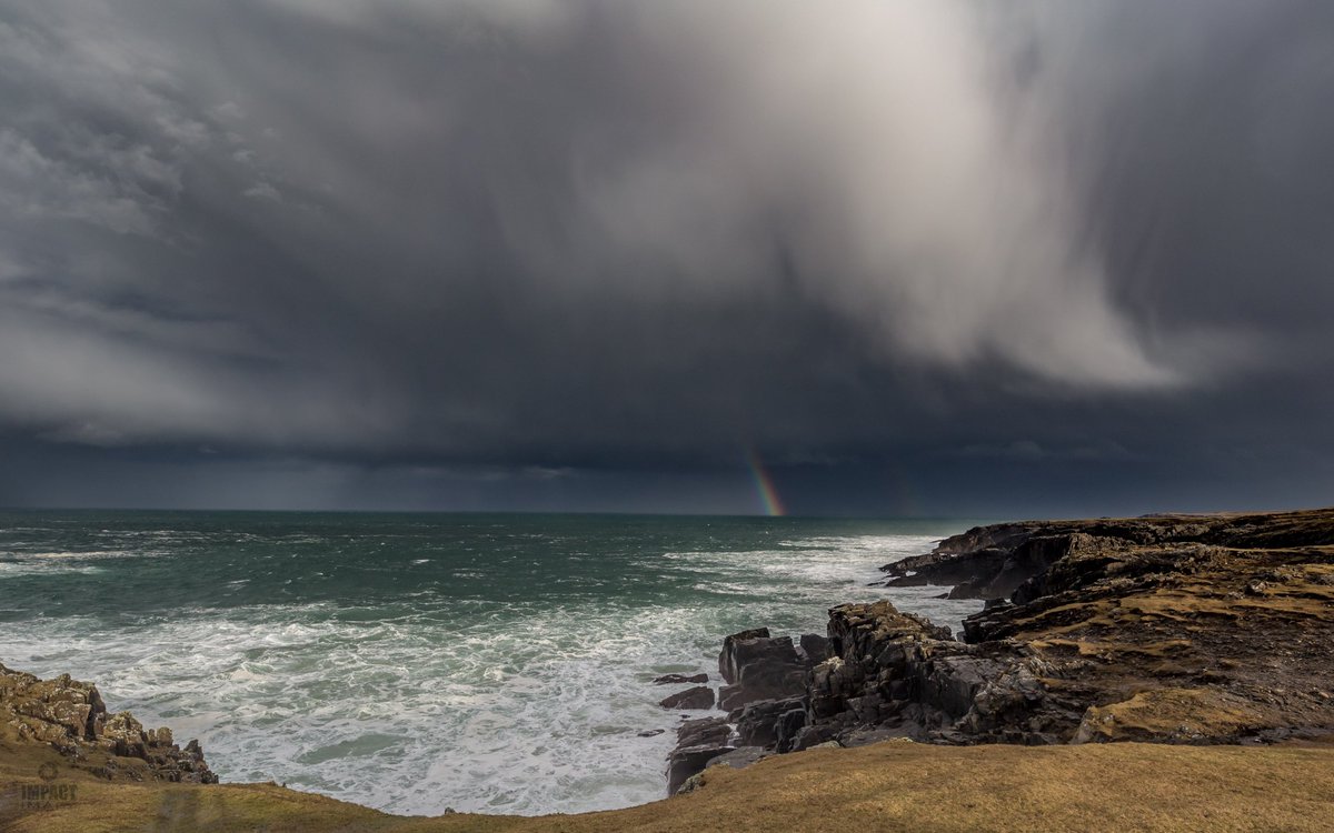 2nd Place Storm Gareth in all its fury over the waters off Ness, Isle of Lewis by Impact Imagz @ImpactImagz