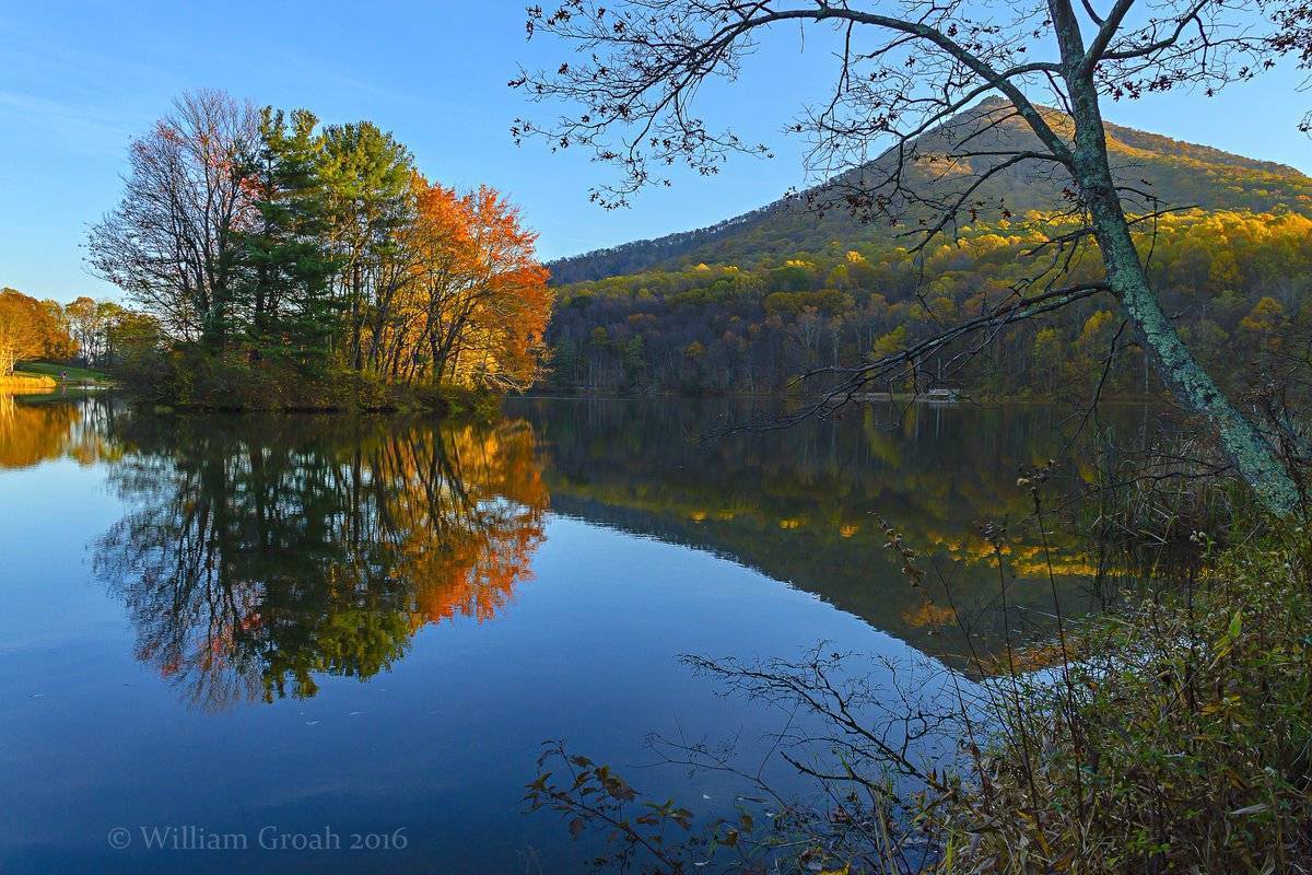 Peaks of Otter on the Blue Ridge Parkway Virginia