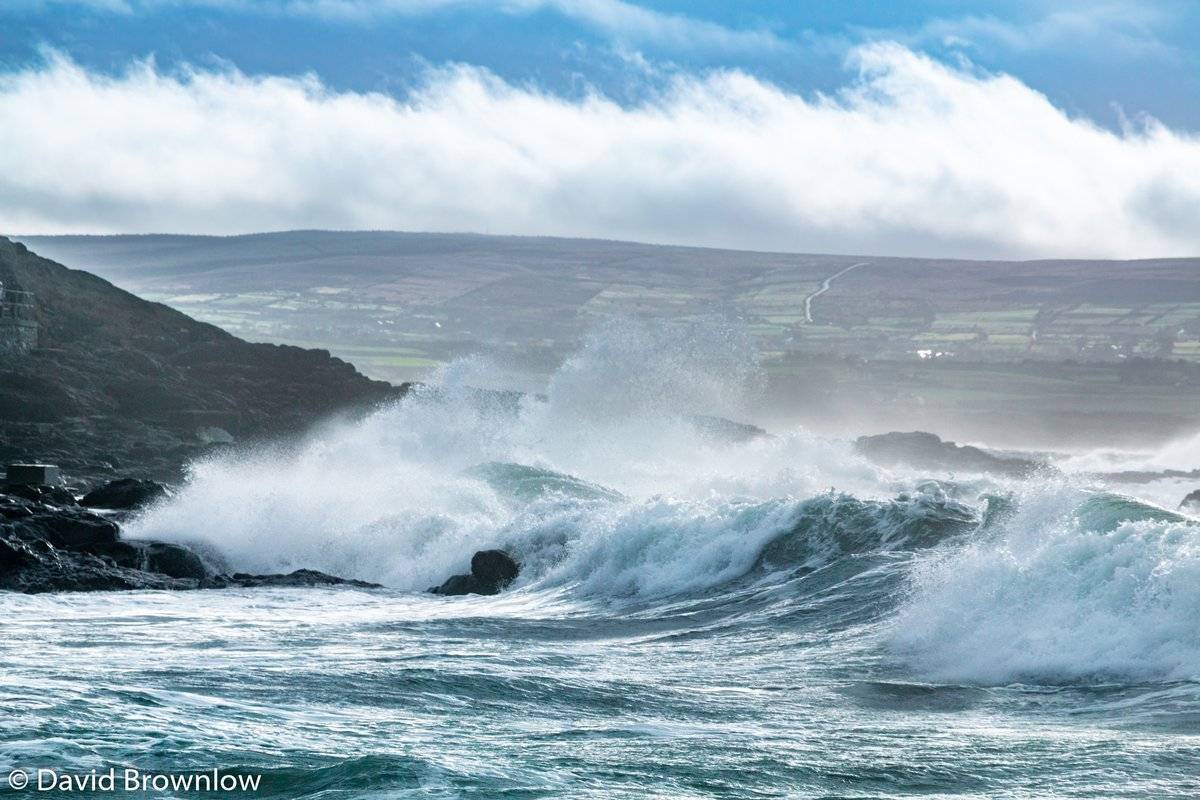 3rd Place Big breakers roll in from the Atlantic at Portstewart by David Brownlow @DBdigitalimages