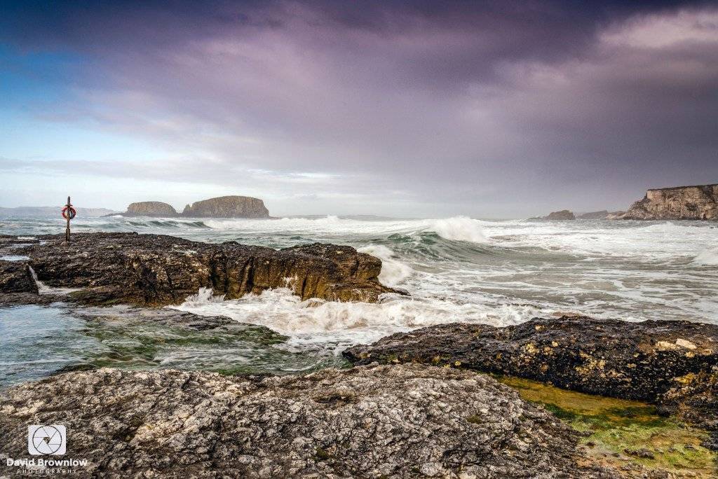 3rd Place David Brownlow @DBdigitalimages The rugged and weather-beaten north Antrim coastline near Ballintoy #NorthernIreland