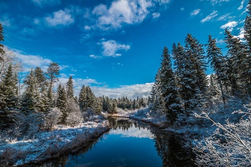 First snow in Northern Ontario