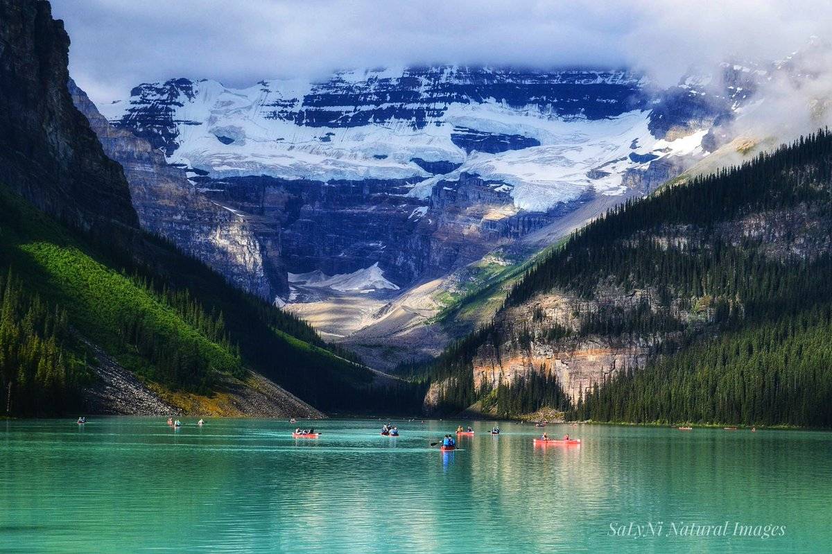3rd Place Lake Louise, Victoria Glacier Banff National Park by Sandra Nicol @tennis45luv