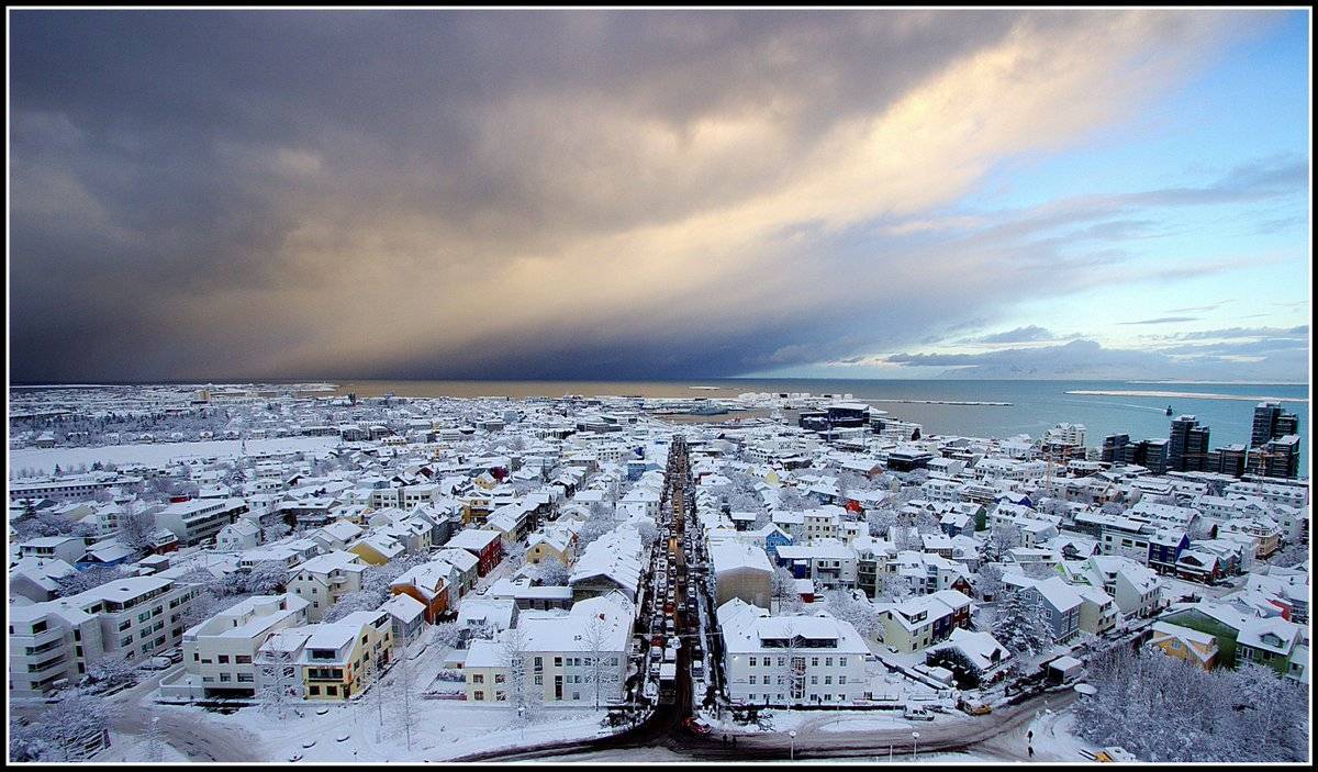 Reykjavik , exactly one year ago today. 2/12/15