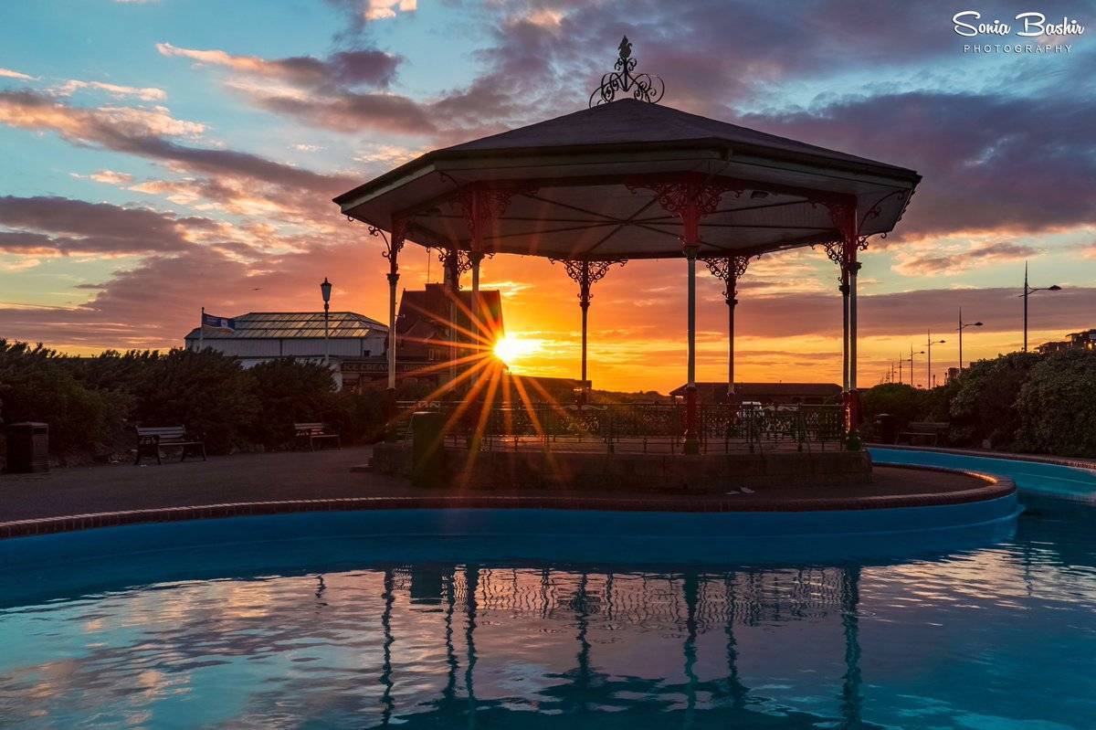 3rd Place Sonia Bashir @SoniaBashir_ Beautiful sunset from St Annes, Lancashire