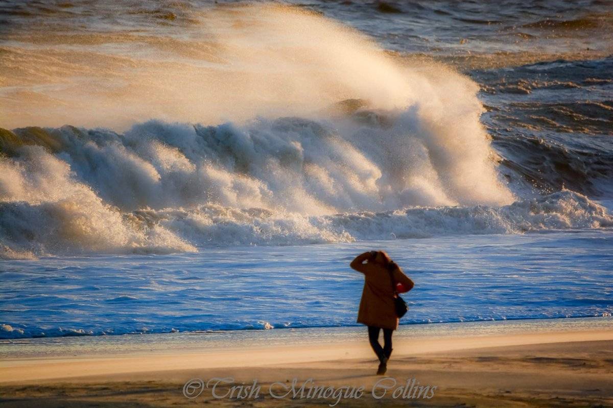 3rd Place Trish MinogueCollins @TrishMinogPhoto Mind blowing surf on Fire Island!