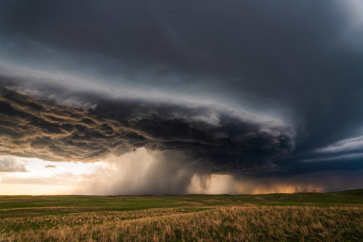 A beautiful storm south of Arthur, Nebraska by Mike Olbinski @MikeOlbinski