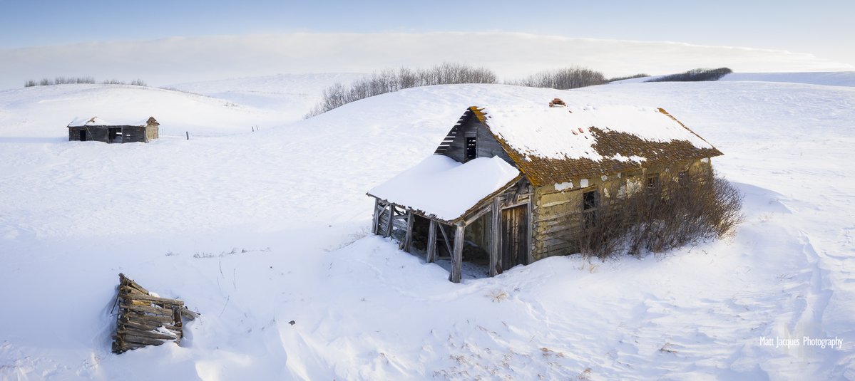 Another frozen slice of Saskatchewan history by Matt Jacques Photography @MattJacques