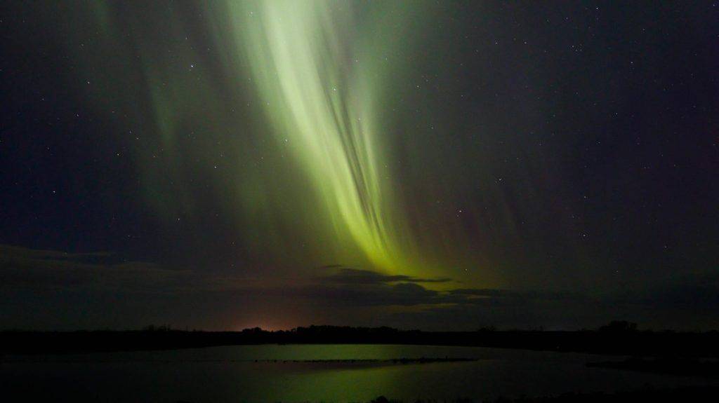 Aurora over Saskatchewan by Bill Allen @OutwestK9
