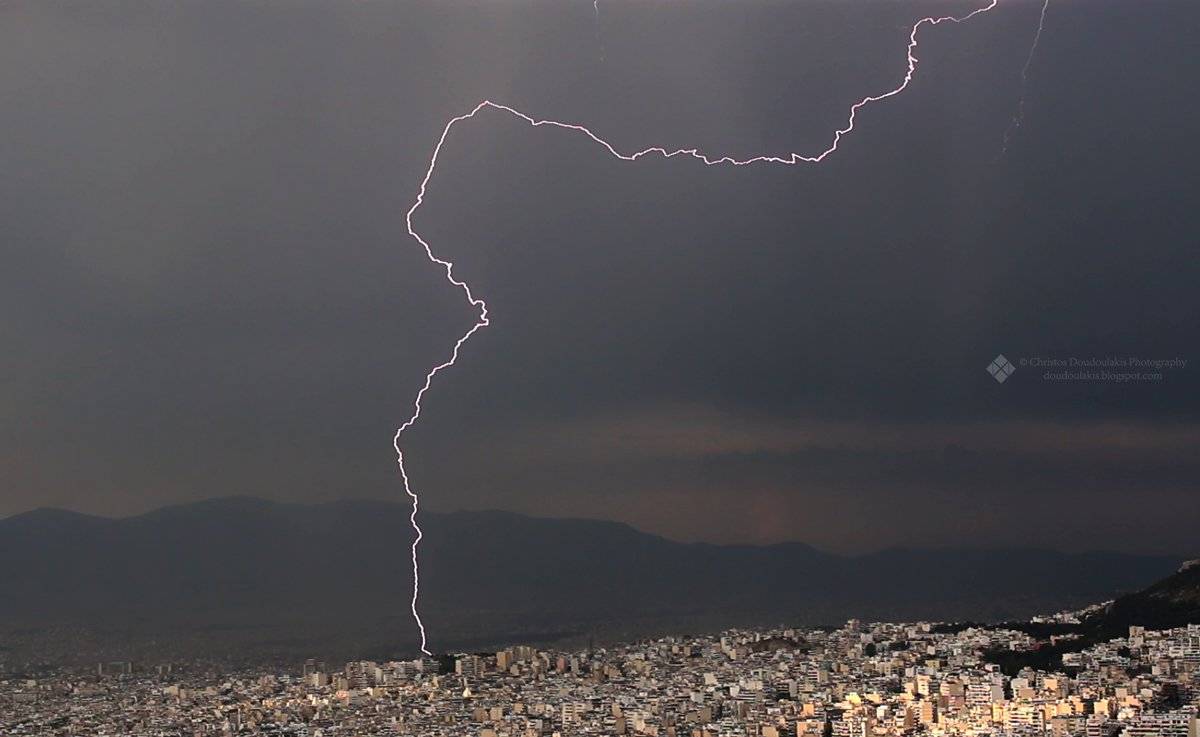 Thunderstorm over Athens by Chris D @csath