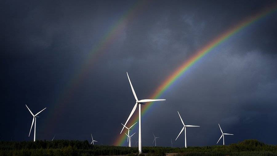 Windmills and rainbows and dark clouds.. Sounds like a few of my favourite things Mackenzie King Photography @photo_amk