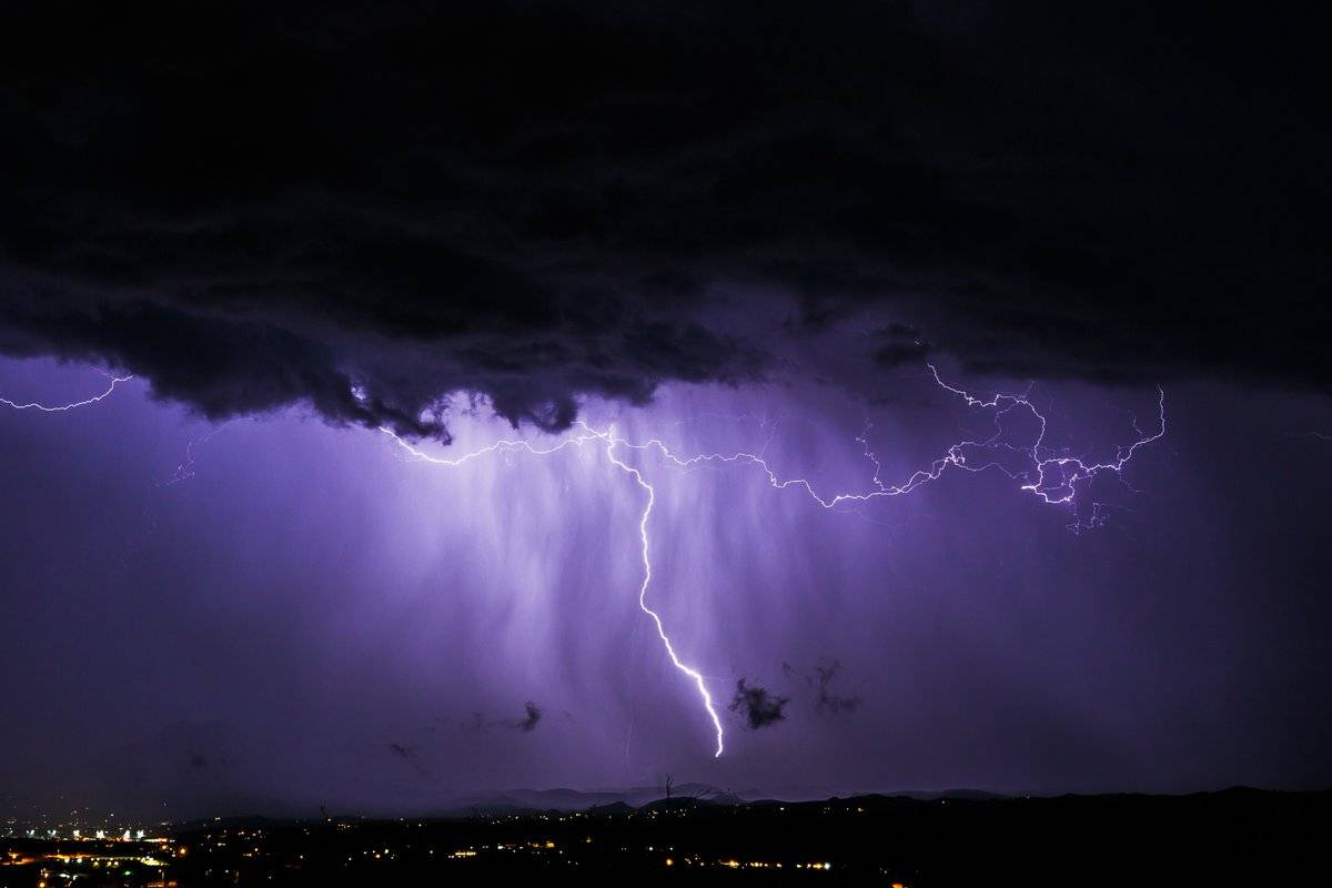 2nd Place A late night monsoon storm pulverizes Rio Rico, AZ by Lori Grace Bailey @lorigraceaz