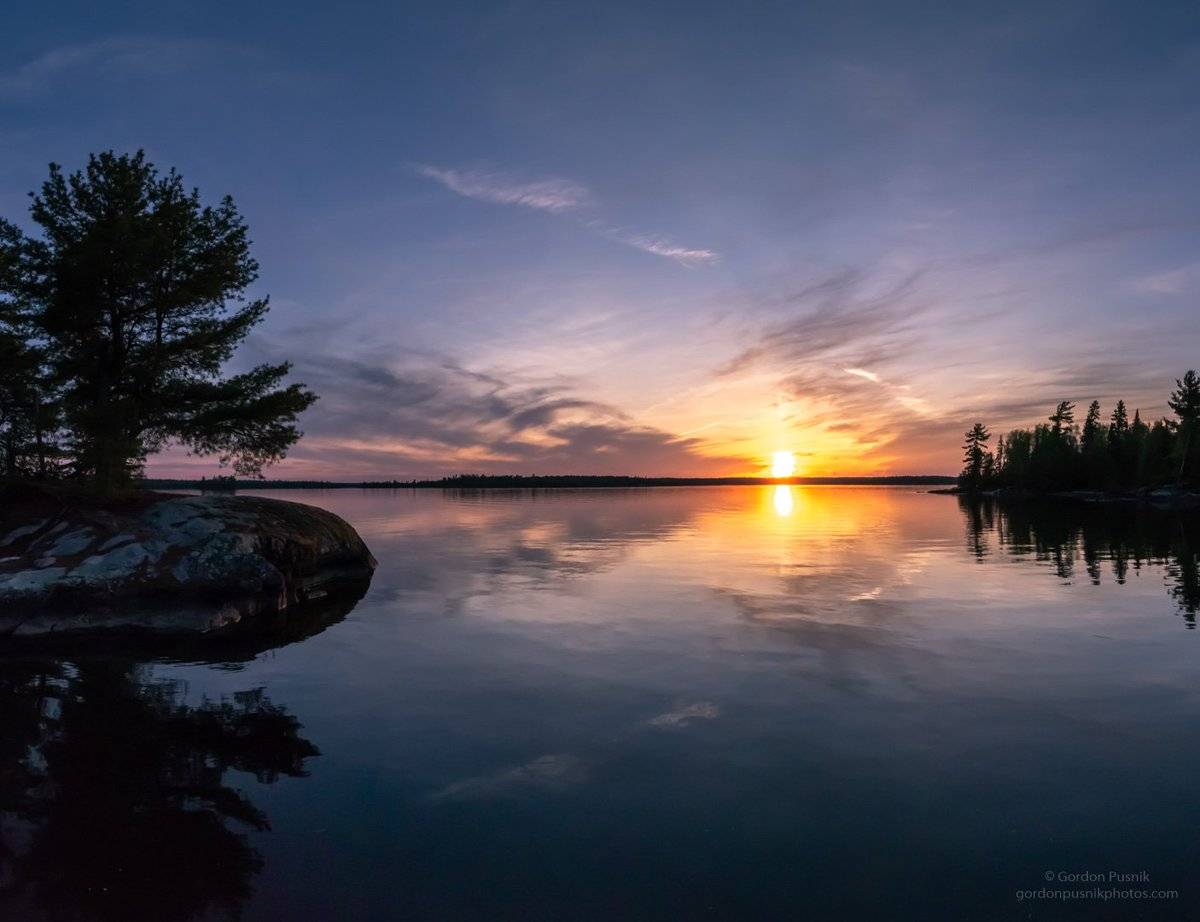 3rd Place Perfect calm on the lakes of N.W. Ontario by Gordon Pusnik @gordonpusnik