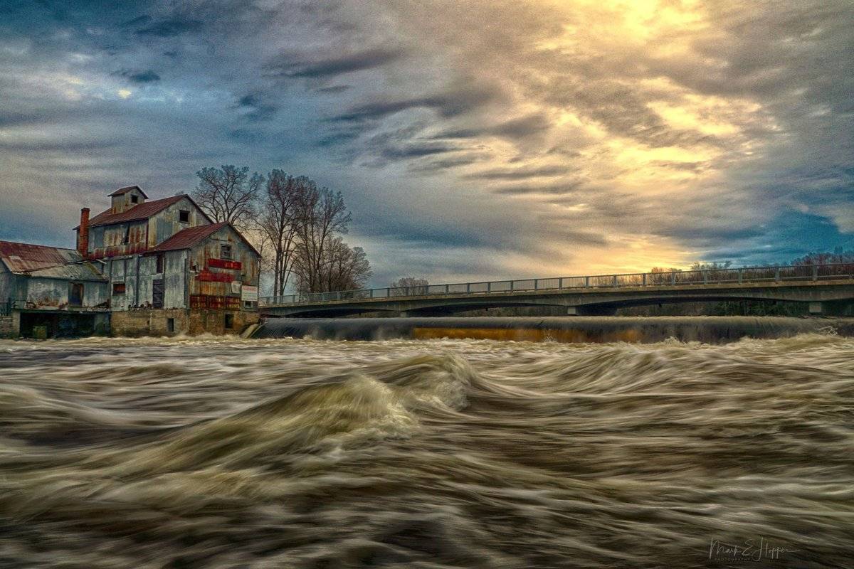 May flow moving fast. Roslin, Ont by Mark Hopper (sharkey @hoppermark