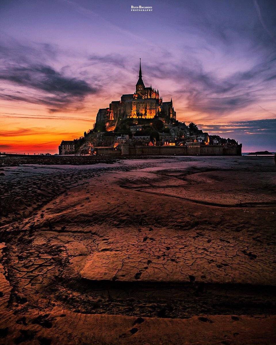 Mont Saint-Michel, France by David Rocaberti @DavidRocaberti