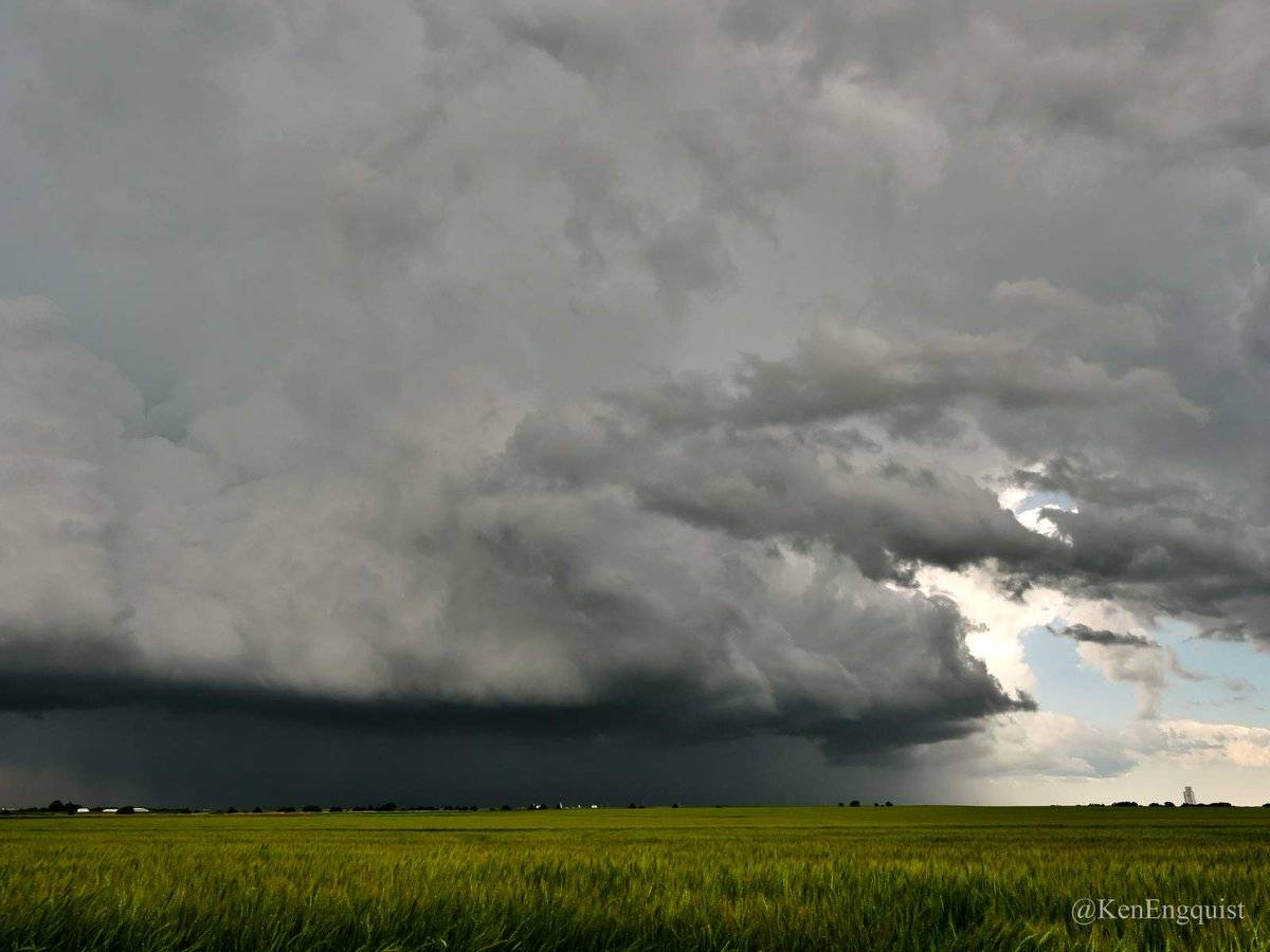 Storm over Woods County, OK by Ken Engquist @KenEngquist