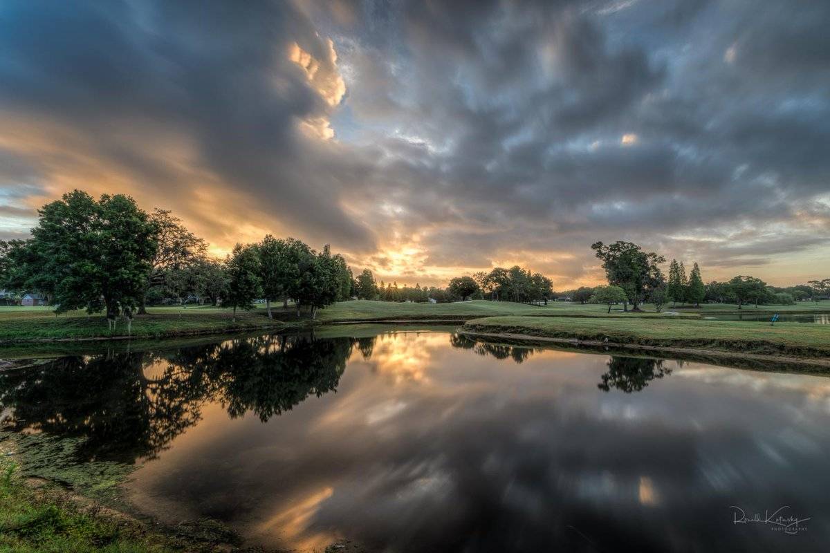 Sunrise in Valrico, Florida by Ronald Kotinsky @rkotinsky