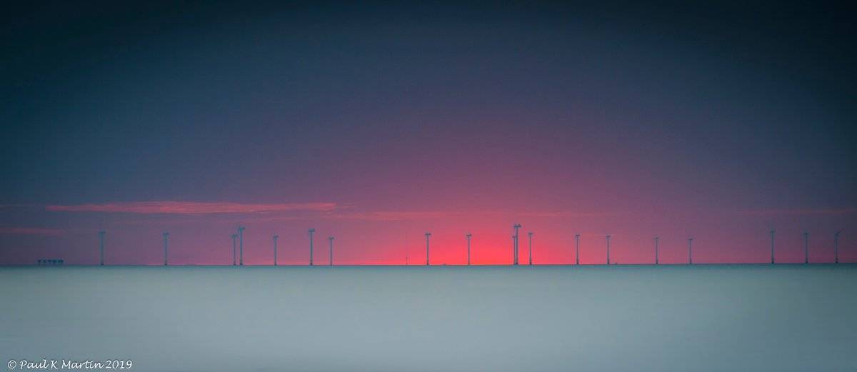 Afterglow - Summer Solstice From Reculver, Kent by Paul Martin @PKnndyMartin