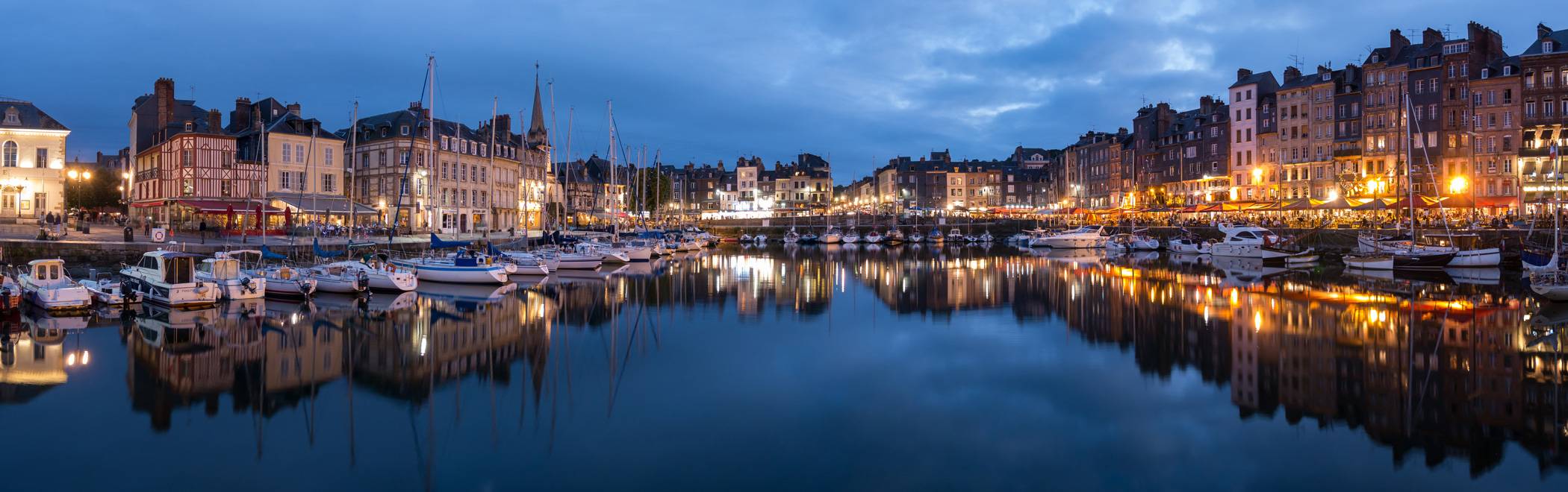 Honfleur Harbour by Gill Prince