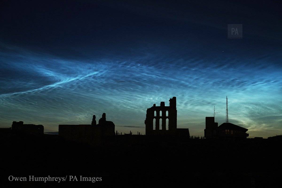 Noctilucent display in the North East UK by Owen Humphreys @owenhumphreys1