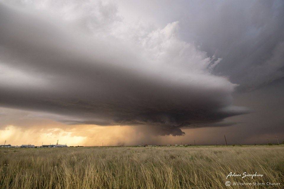 Severe warned storm - Seminole Texas by Adam Simpkins @adamsimpkins87