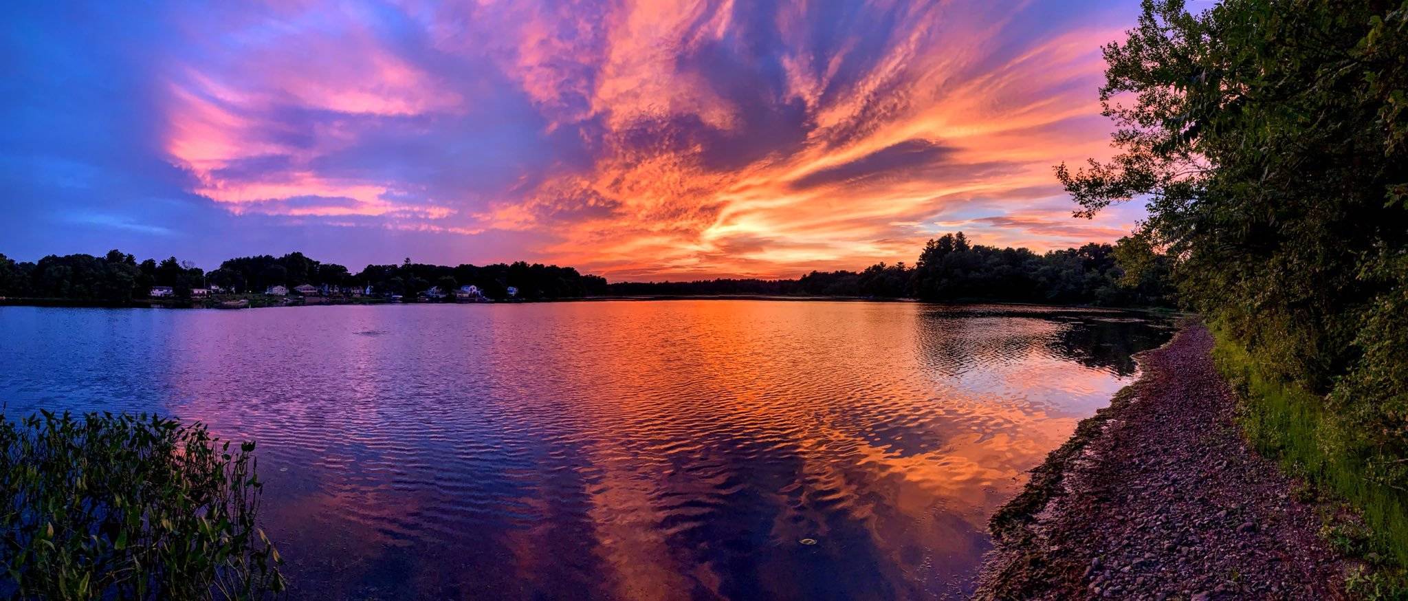 2nd Place Sunset in Georgetown, Massachusetts by Stephanie Glennon @SMartinGlennon