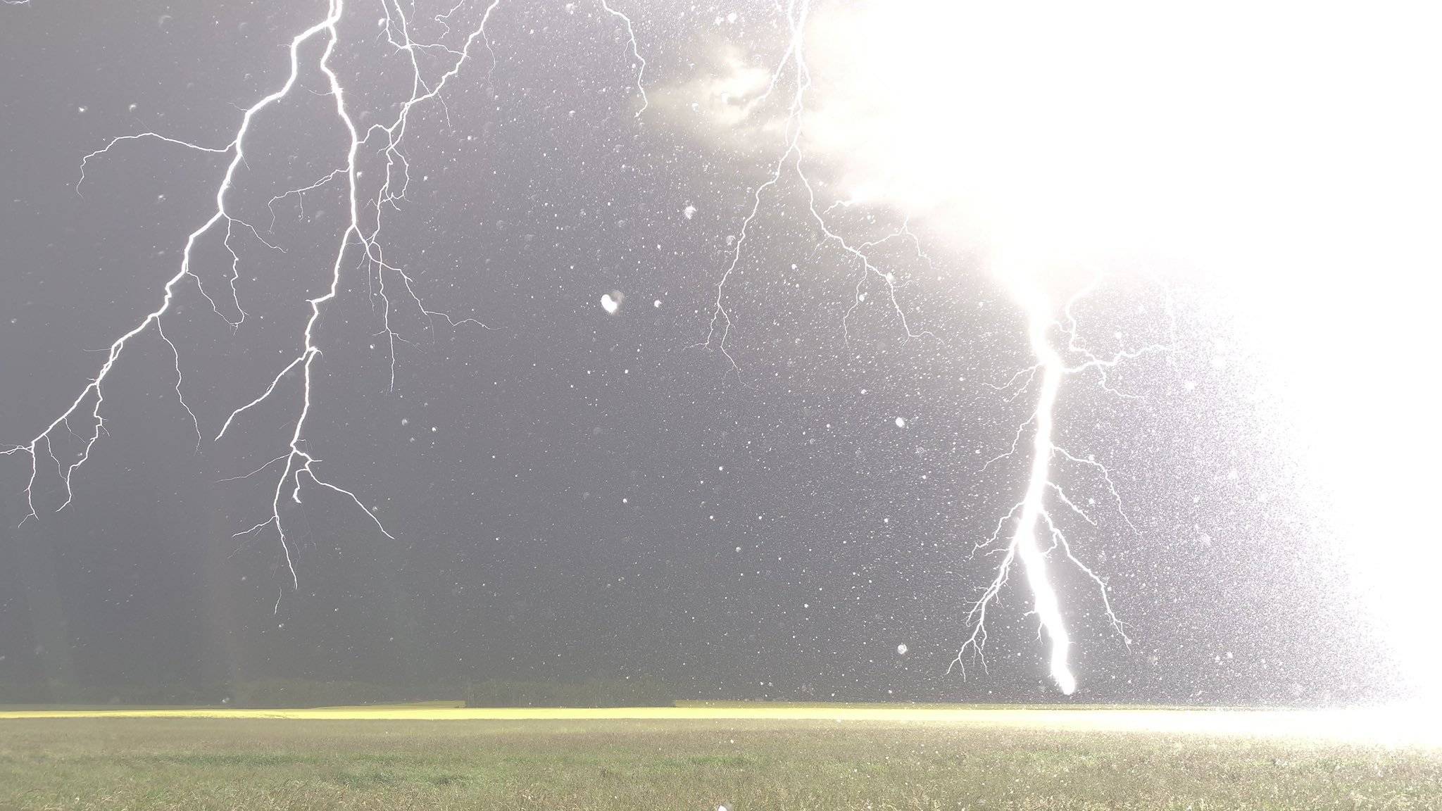 ABSOLUTE INSANITY west of Millet at 1:50AM in Alberta by Jeff Adams @jeffmadams