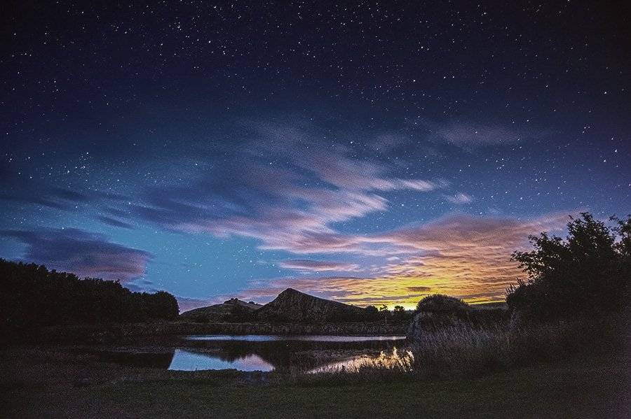 Goodnight from Northumberland - Hadrians wall by Corvid Tales @CorvidTales