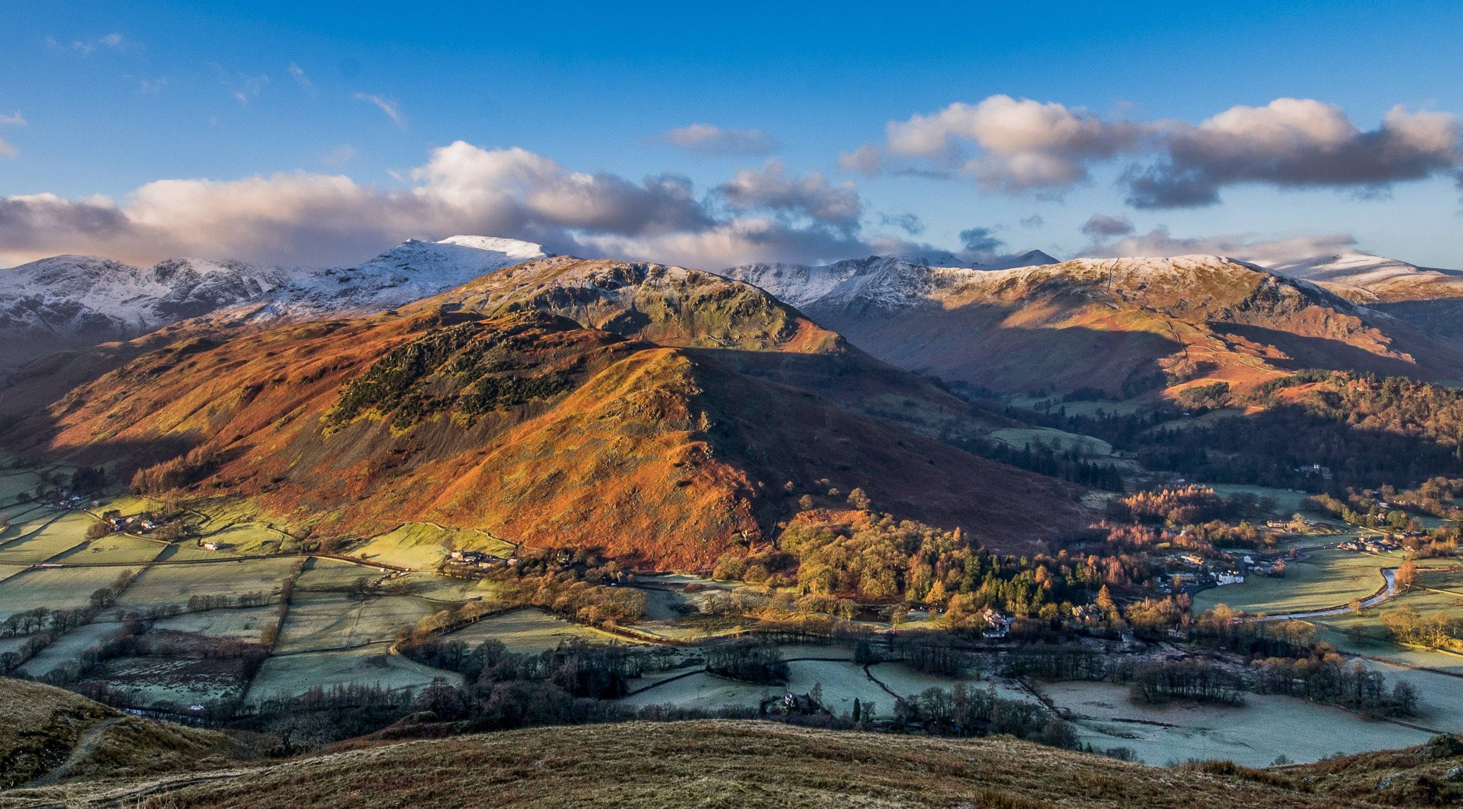 Patterdale and the Helvellyn range Jason Lambert @jaselambert76