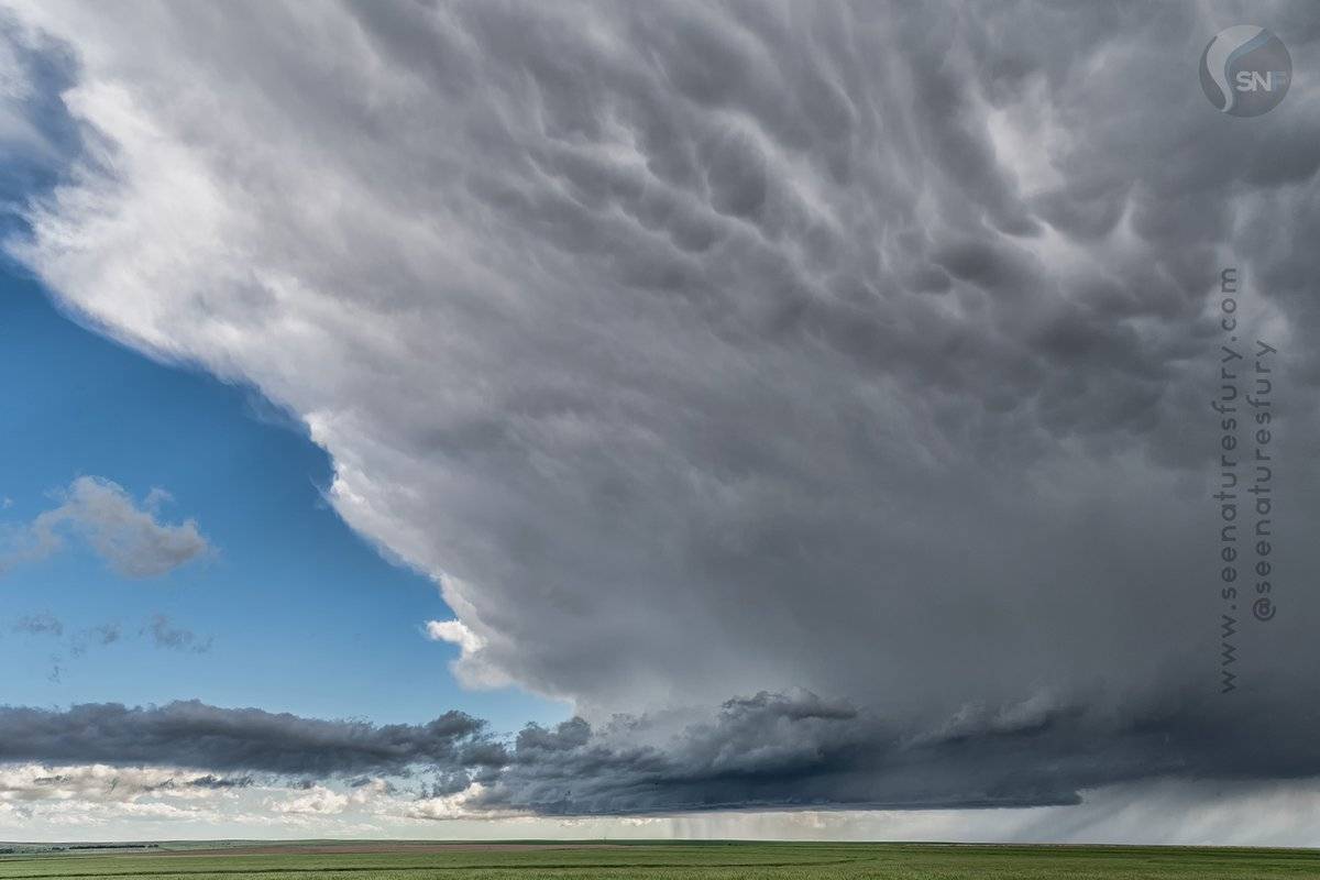 Some lovely structure and a little landspout tornado near Sharon Springs, Kansas by See Nature's Fury @seenaturesfury