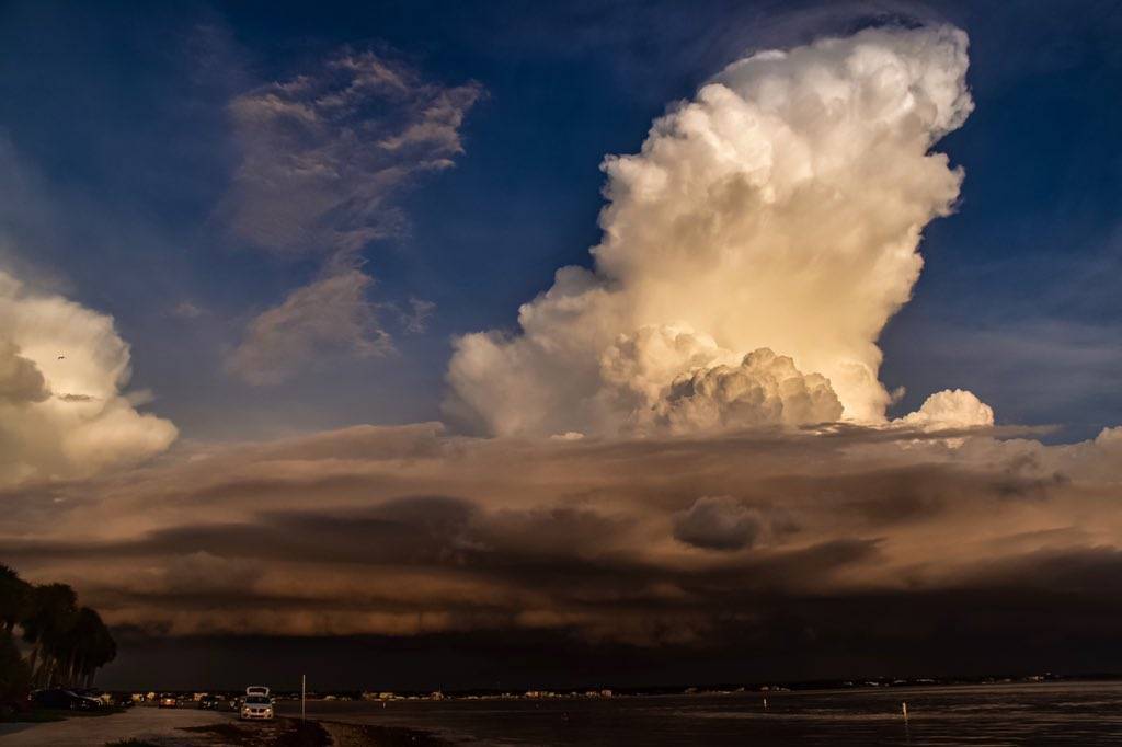 Storm Rolling In During Tonight’s Floridian Sunset by Floridian Creations @FloridianCreat1