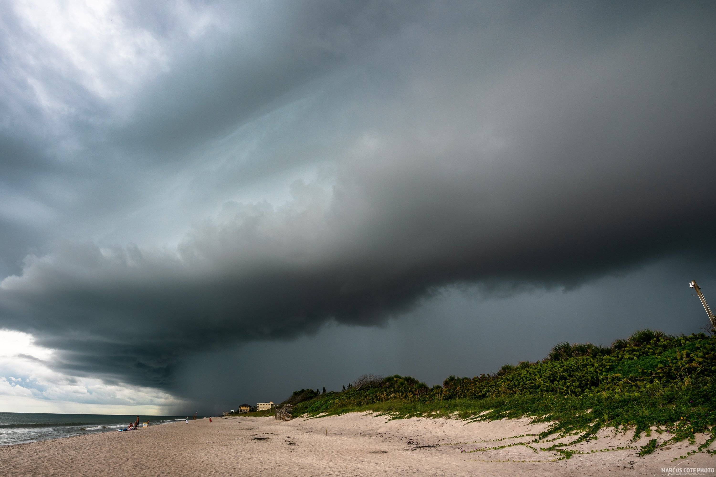 Thunderstorms at Satellite Beach, FL. by Marcus Cote @marcuscotephoto