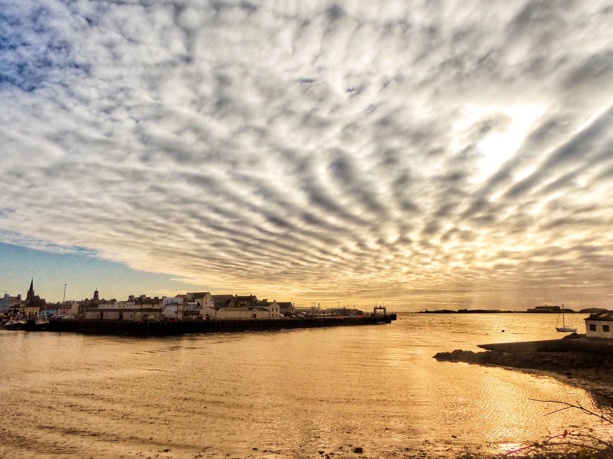 1st Place Spectacular Stornoway Sky, Isle of Lewis by john dyer @wildswimmer67