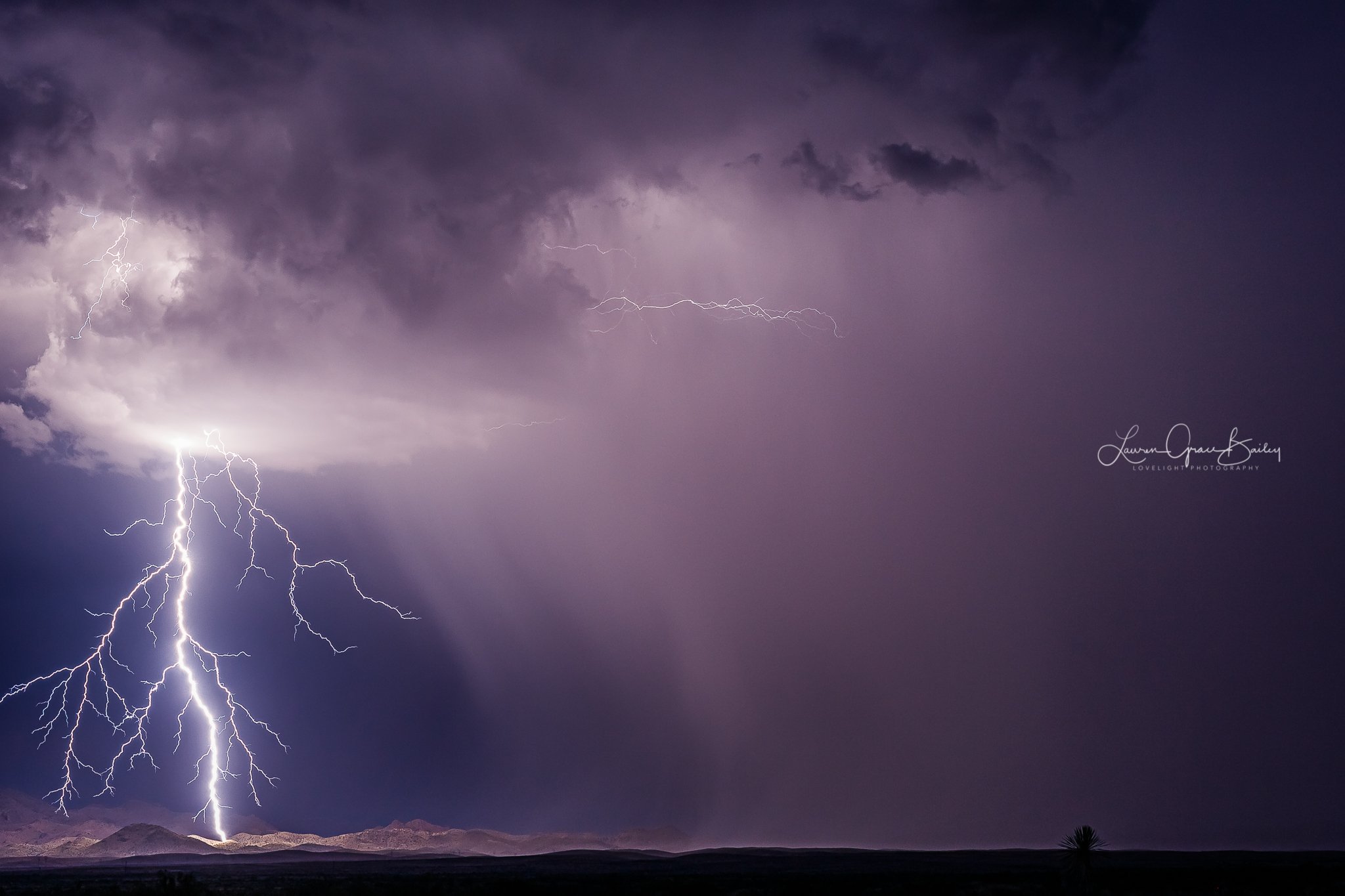 The area east and west of Willcox, Arizona was the place to beat for lightning by Lori Grace Bailey @lorigraceaz
