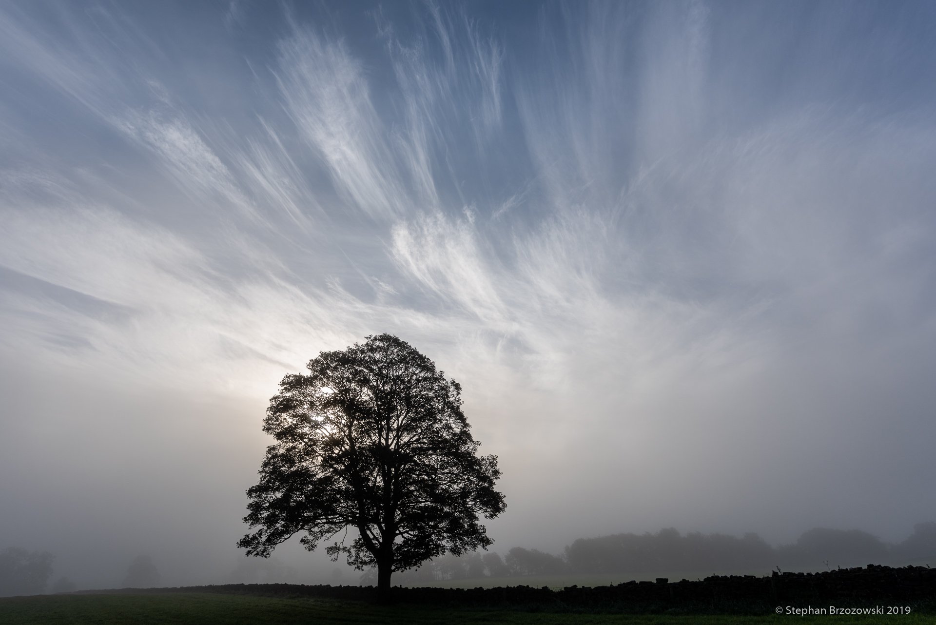 2nd Place Cirrus dawn - Eden Valley Cumbria by Stephan Brzozowski @stephanbrz