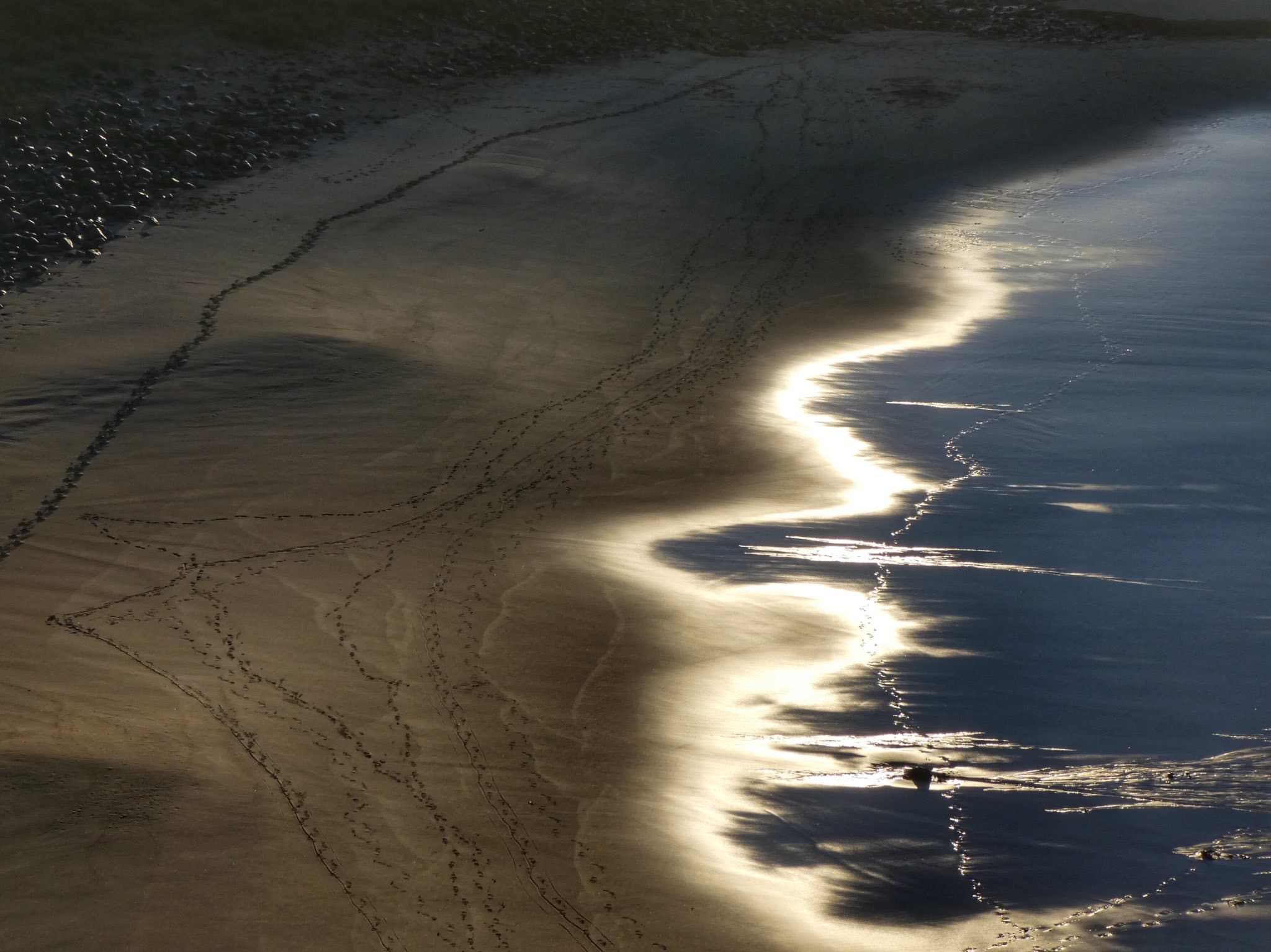 3rd Place Sunset Tidelines on Traigh Dhail Beag, Isle of Lewis by john dyer @wildswimmer67