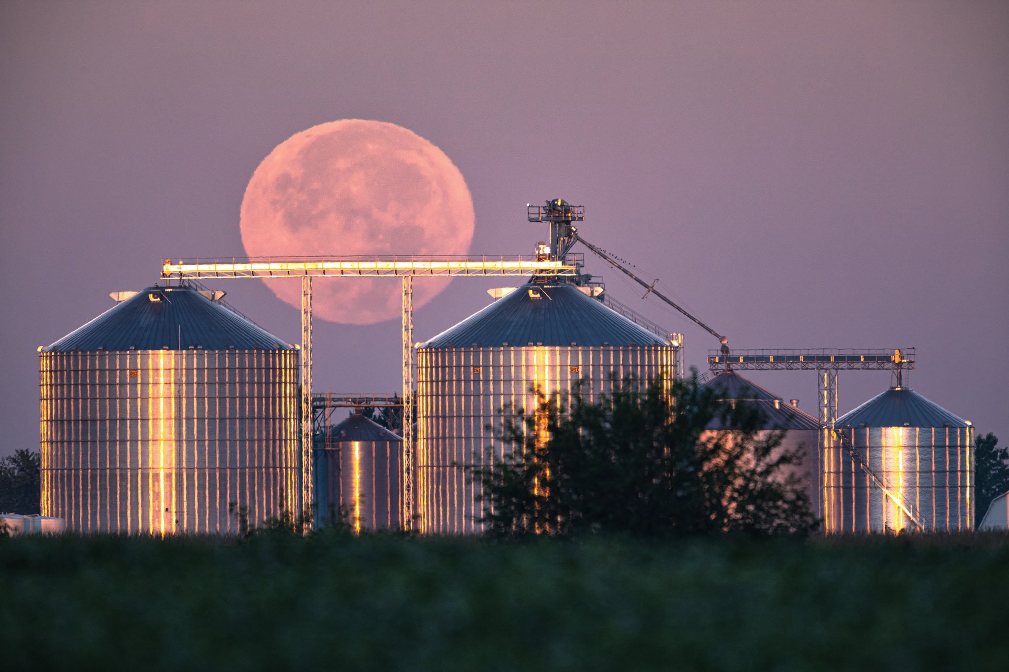 Full Harvest Moon by Tom Jones @tomjonesfoto