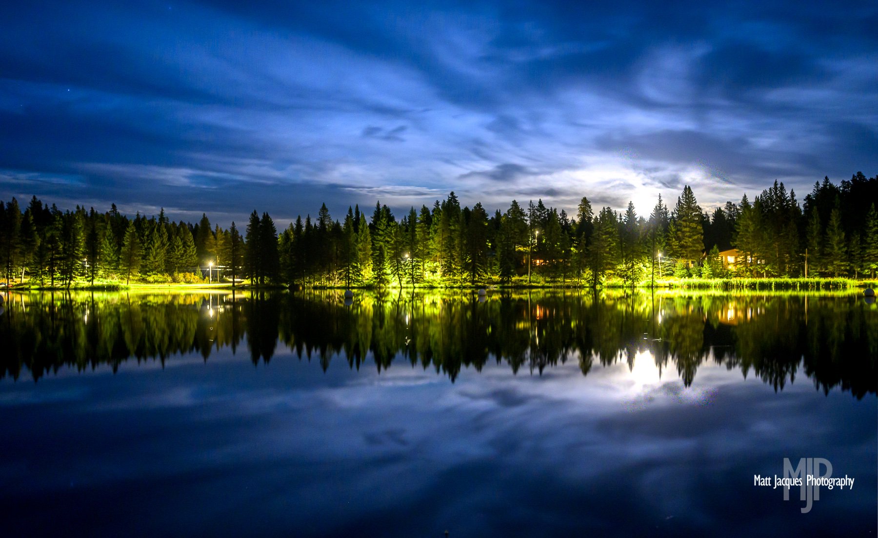 Moonrise over Loch Leven by Matt Jacques @MattJacques